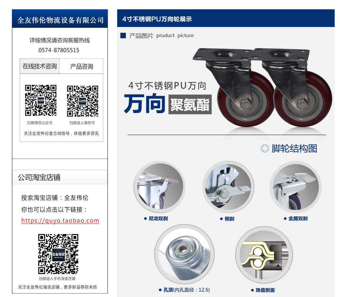4寸不銹鋼PU萬向輪2.jpg